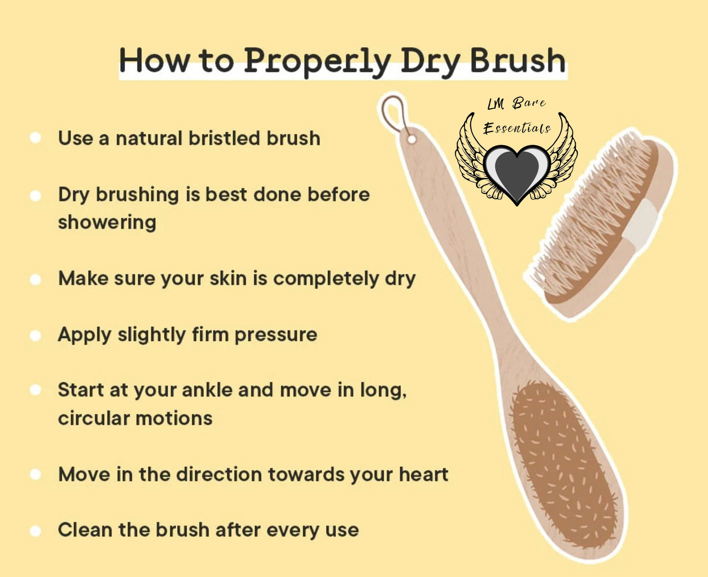 Bamboo Body Brush