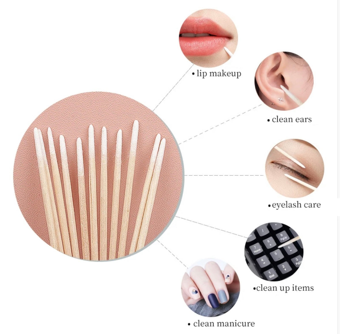 Bamboo Micro Cotton Bud