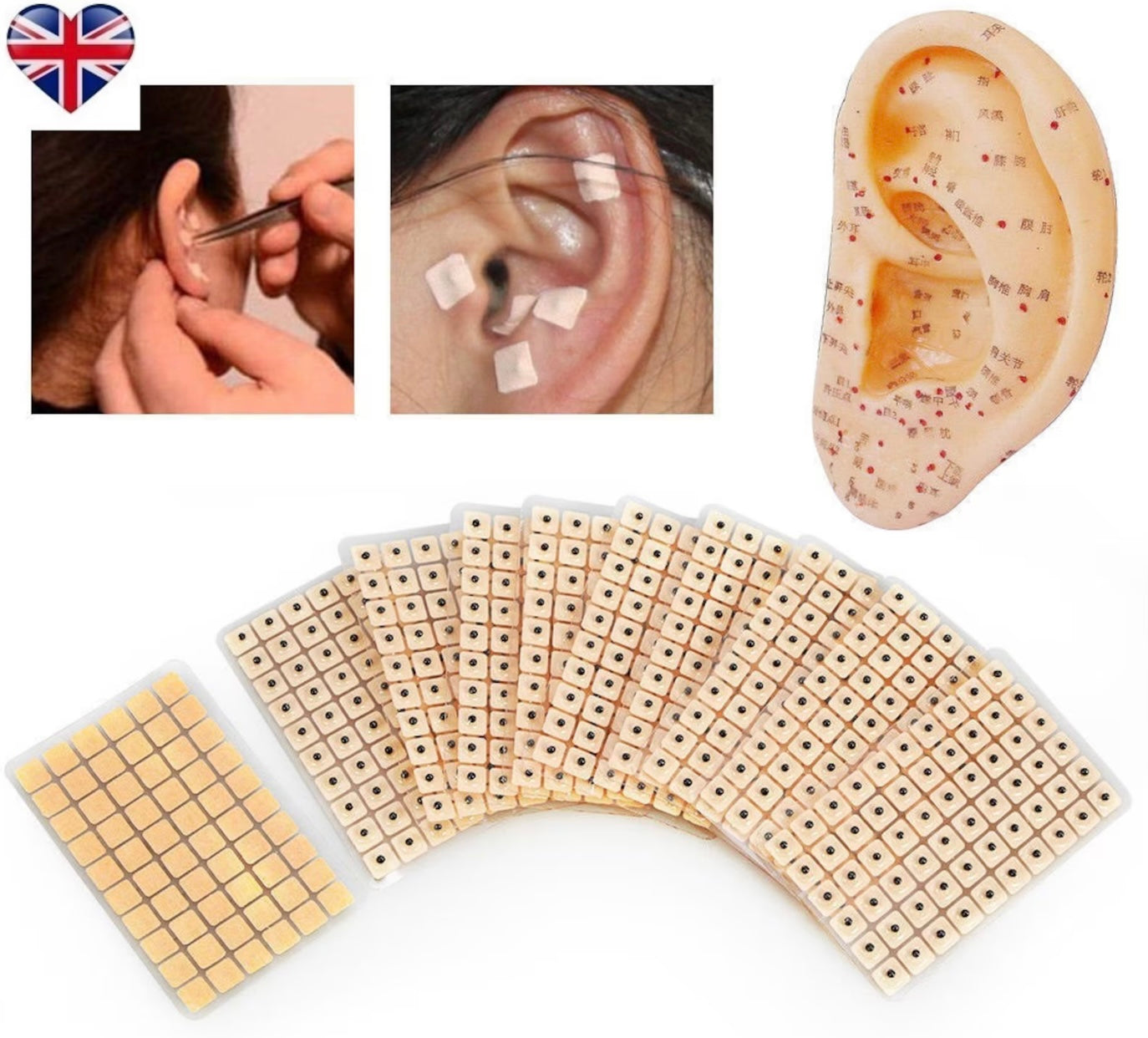 Reflexology Ear Seeds 240pk