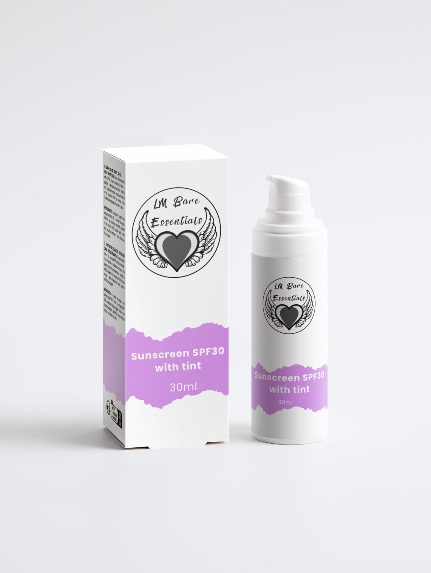 Sunscreen SPF30, with tint