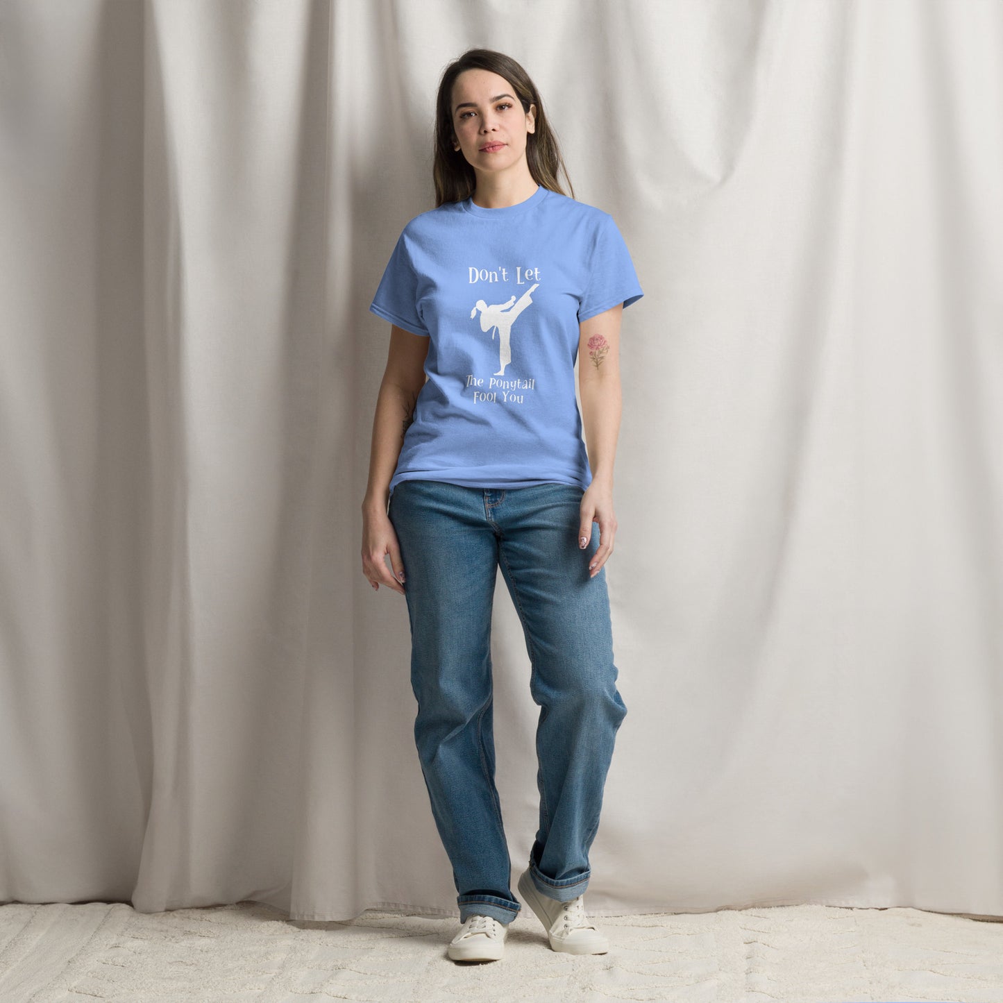 Karate Ponytail Tshirt