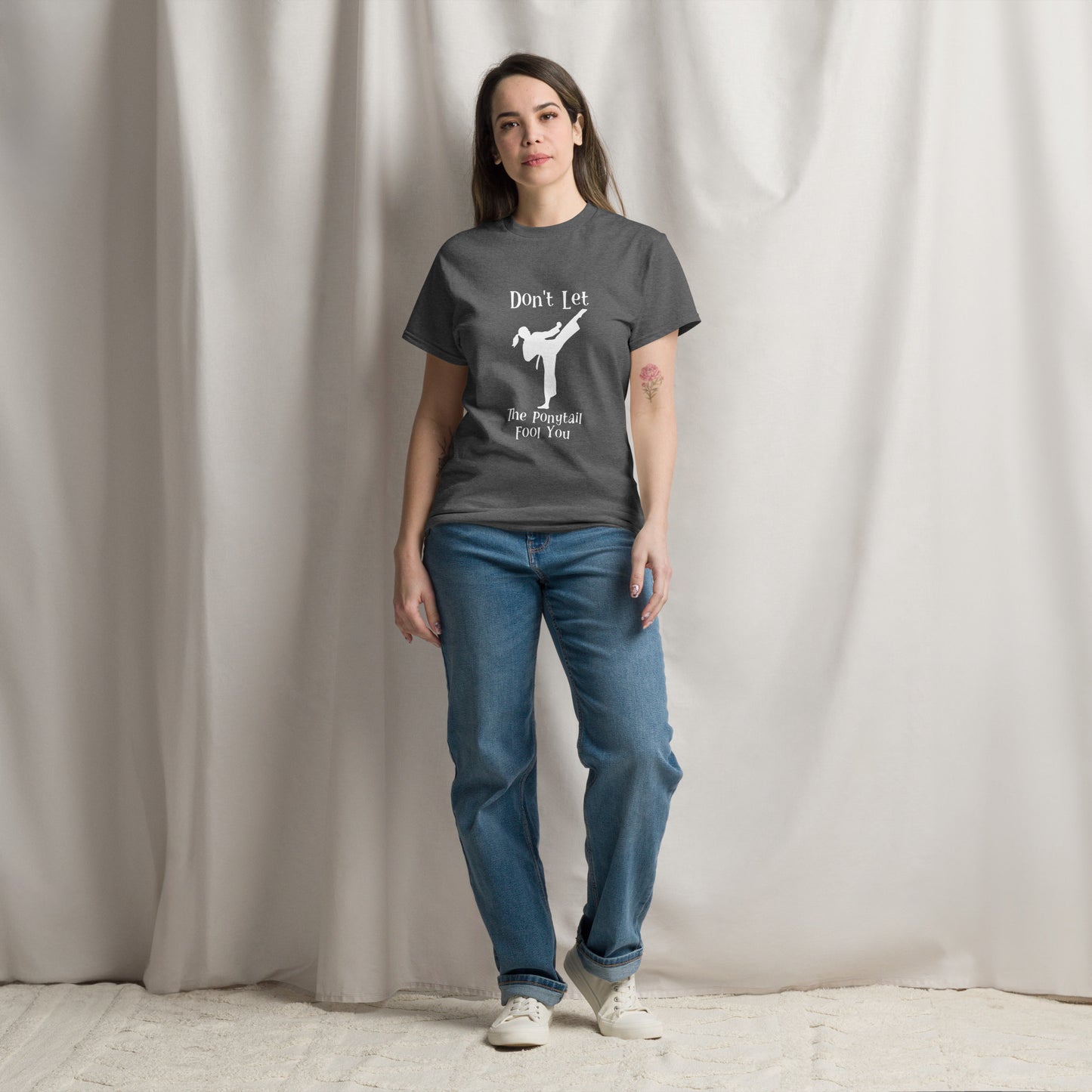 Karate Ponytail Tshirt