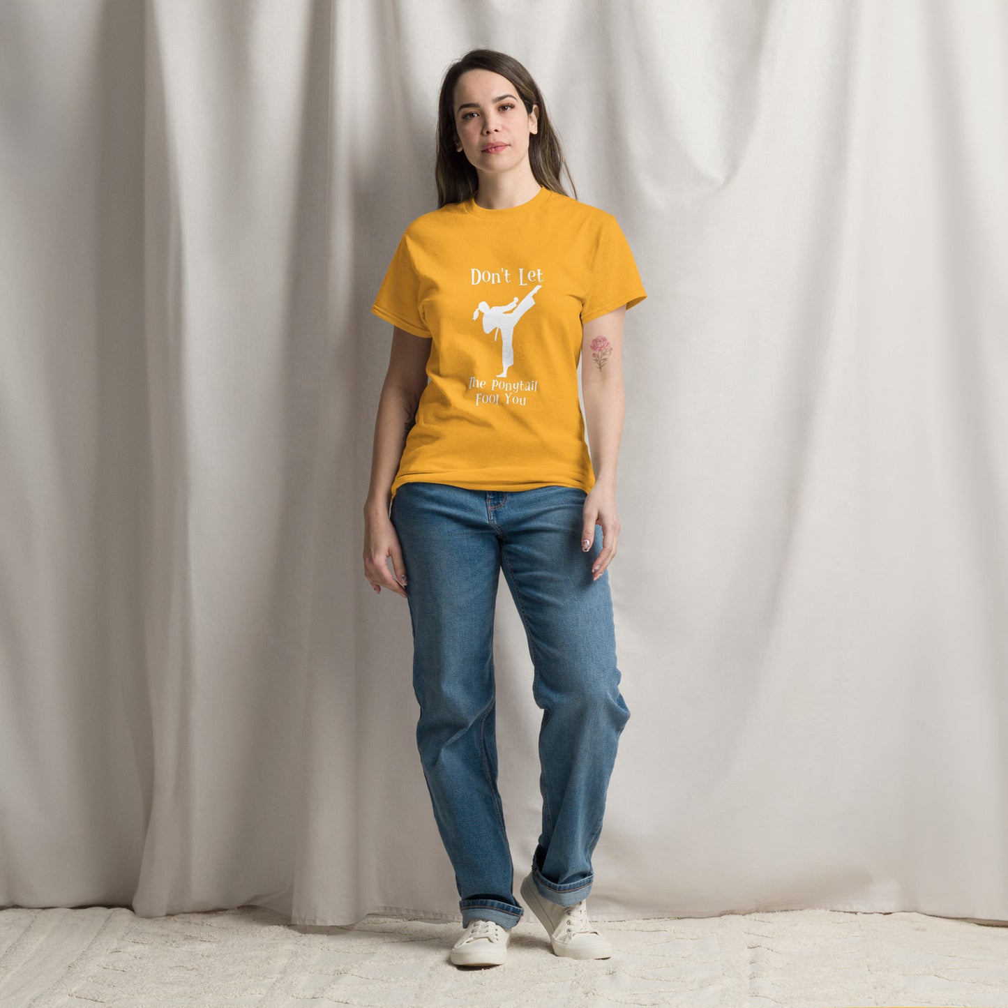 Karate Ponytail Tshirt
