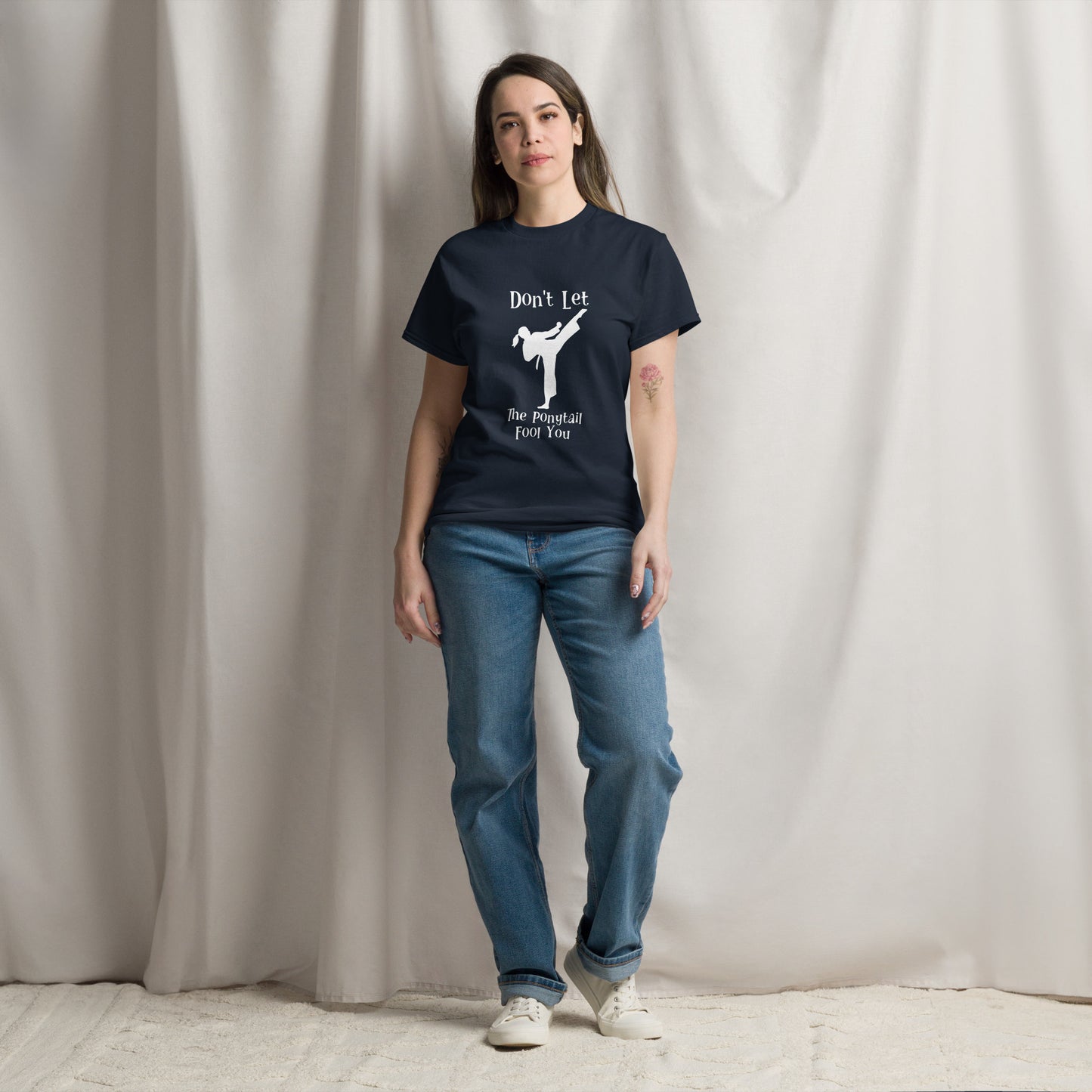 Karate Ponytail Tshirt