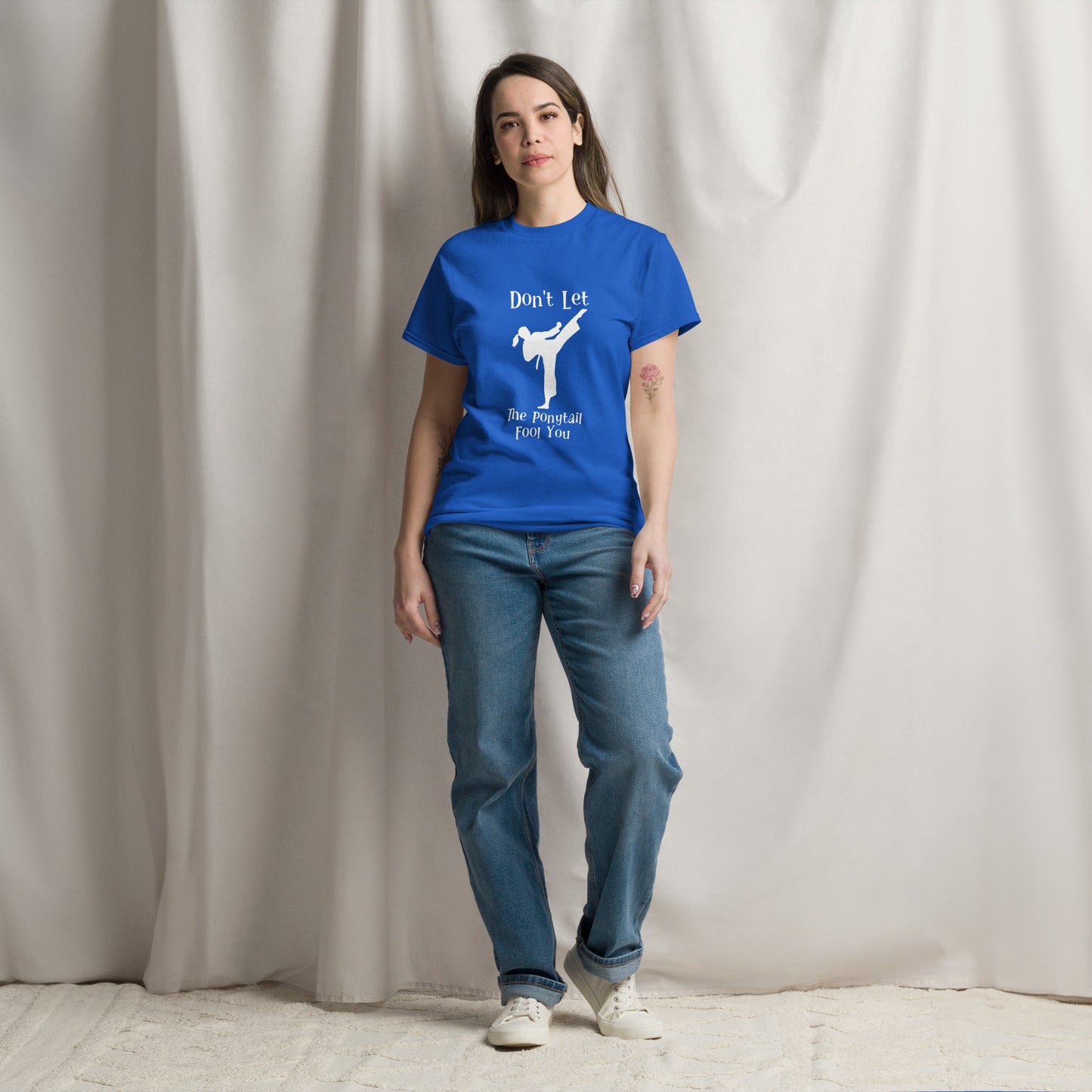 Karate Ponytail Tshirt