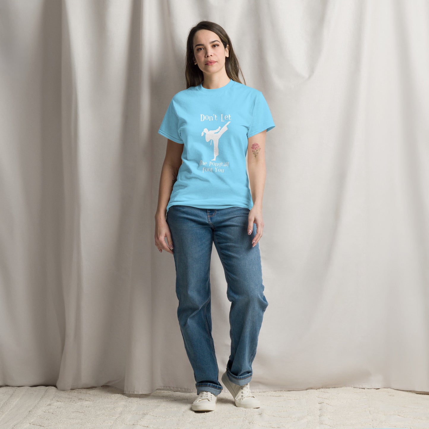 Karate Ponytail Tshirt