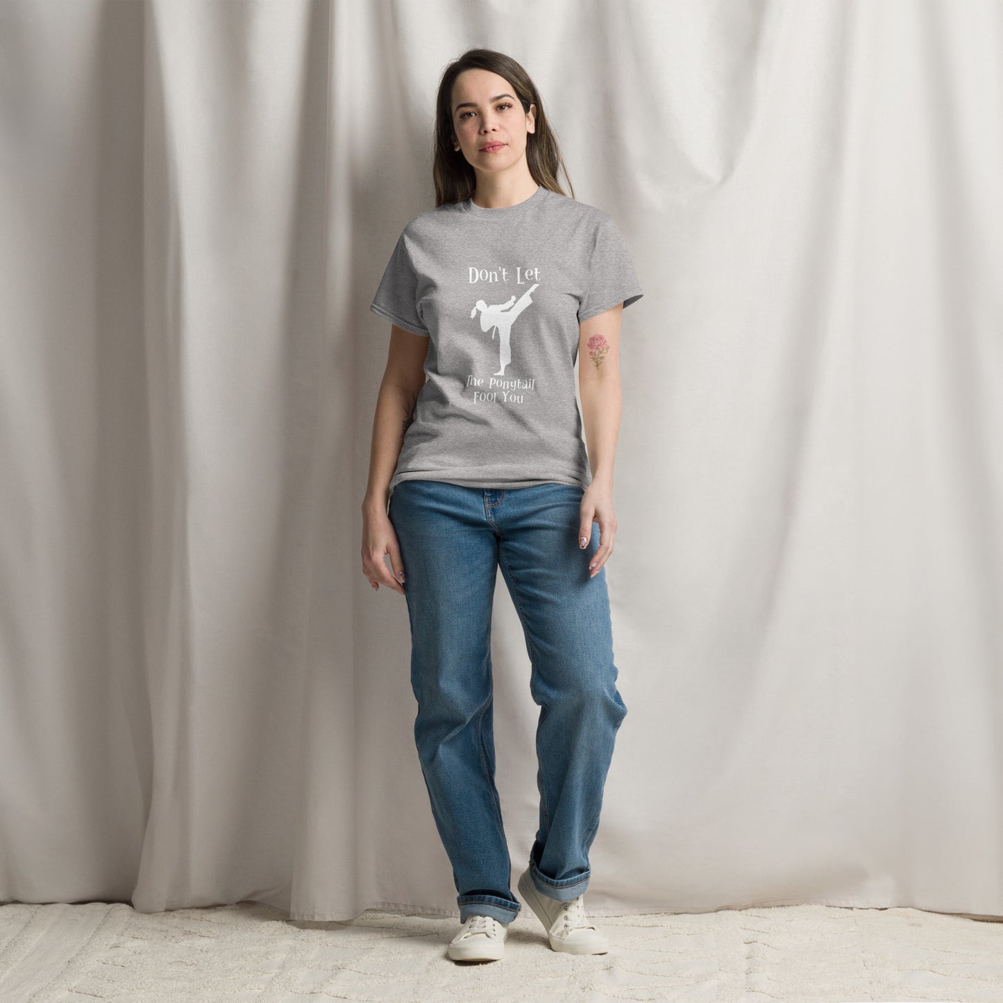 Karate Ponytail Tshirt
