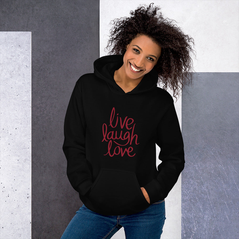 Live laugh love Unisex Hoodie