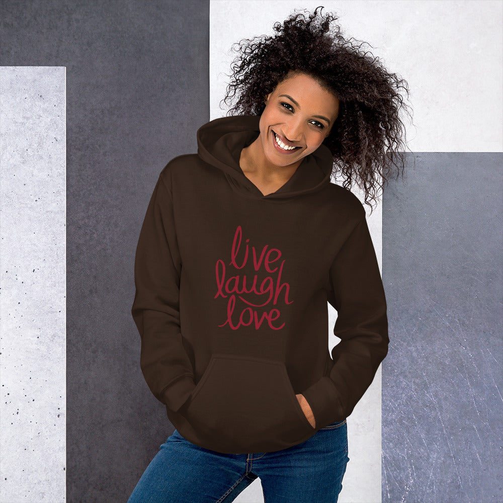 Live laugh love Unisex Hoodie