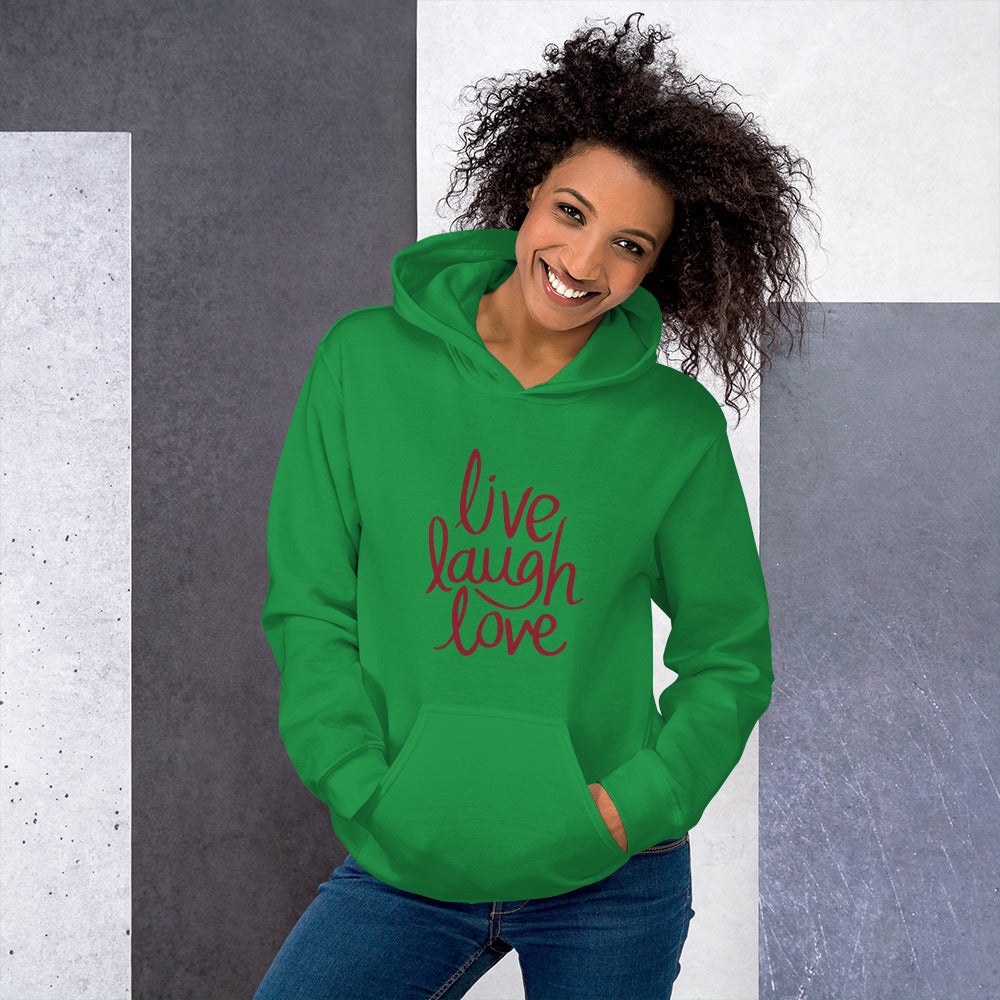 Live laugh love Unisex Hoodie