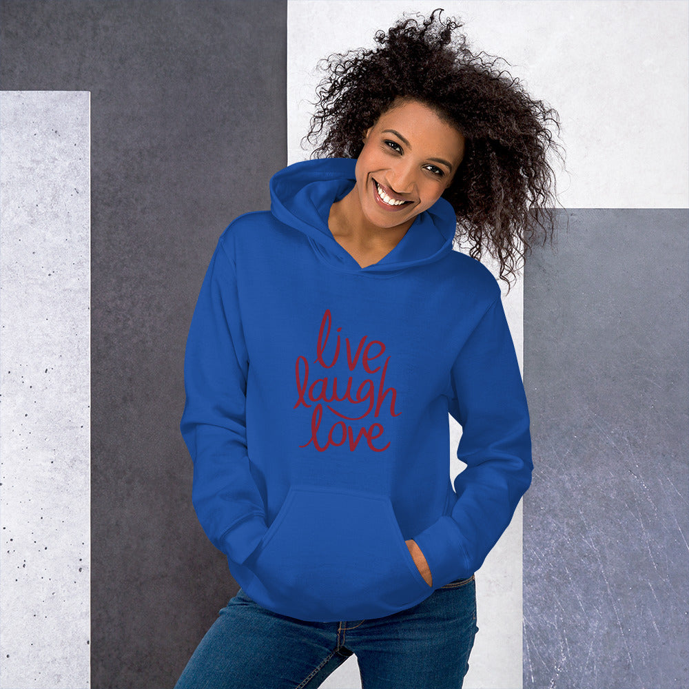 Live laugh love Unisex Hoodie