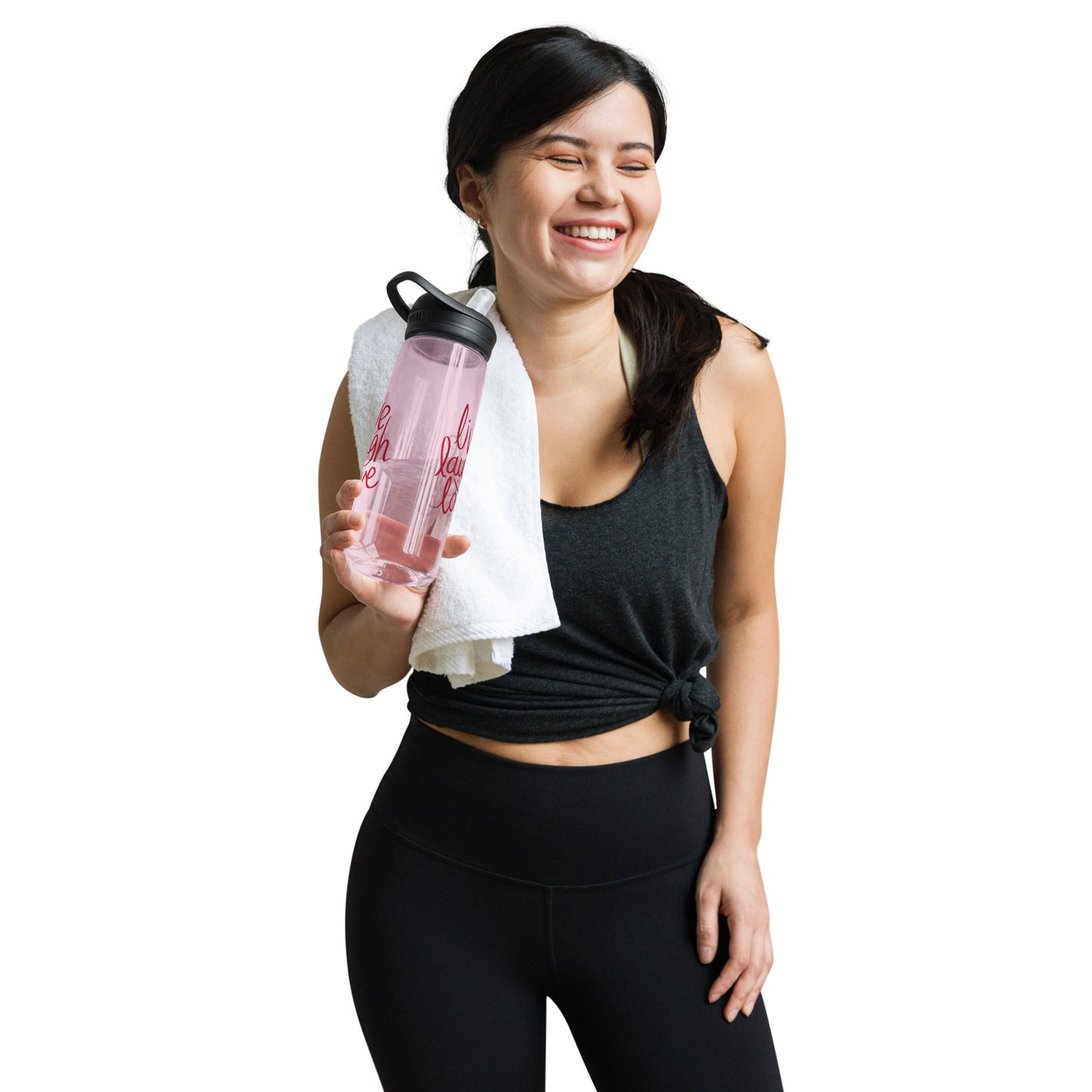 Live, laugh, love Sports water bottle