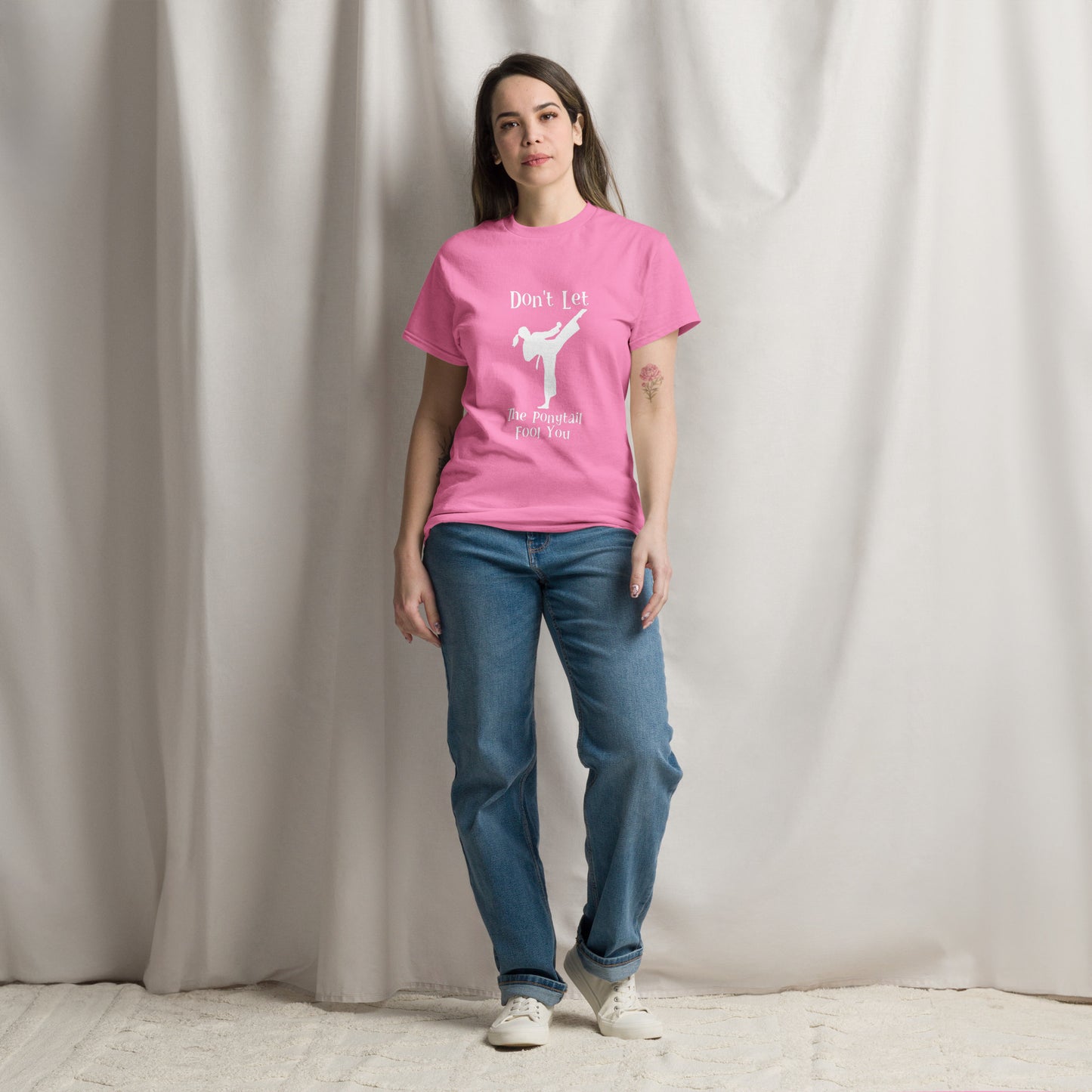 Karate Ponytail Tshirt