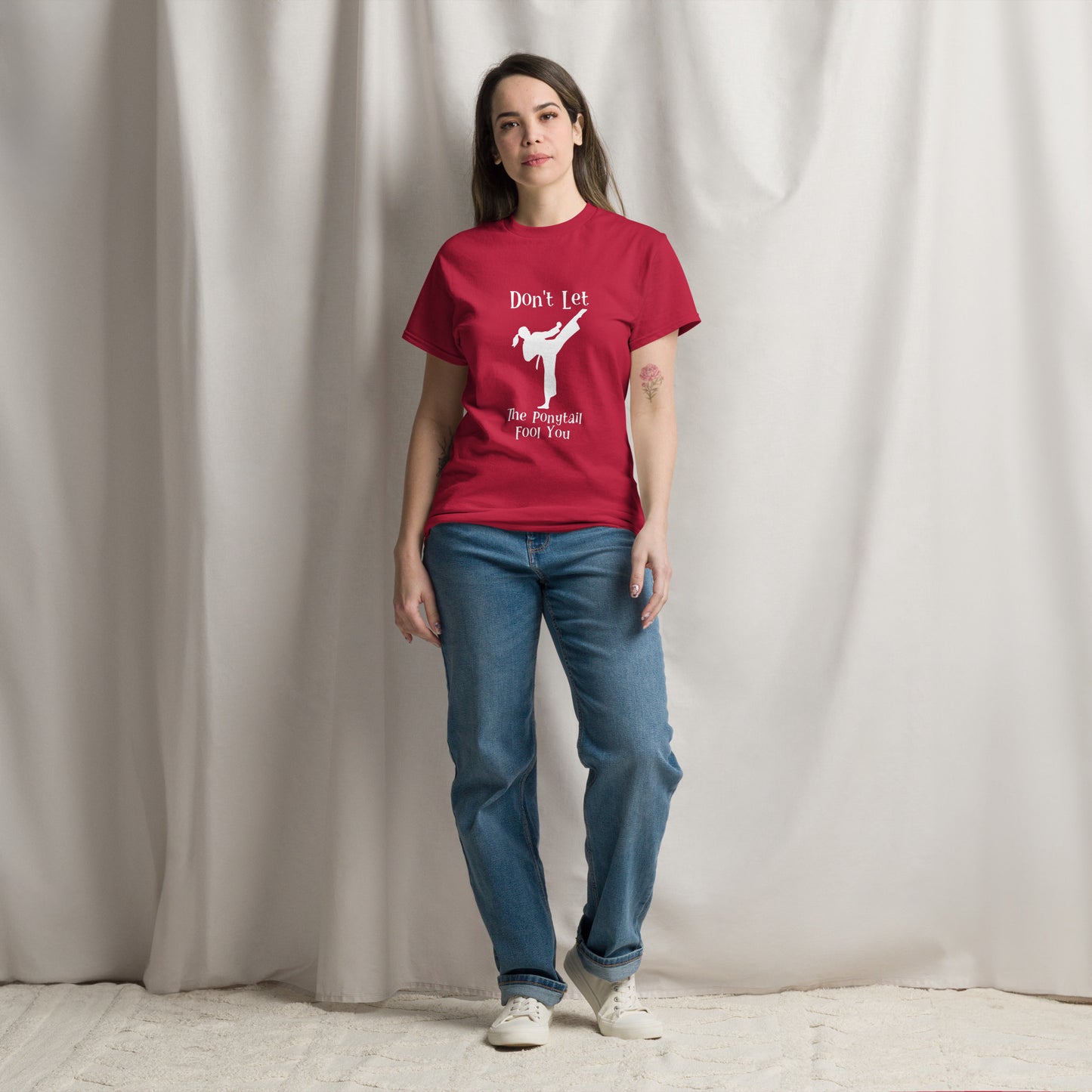 Karate Ponytail Tshirt